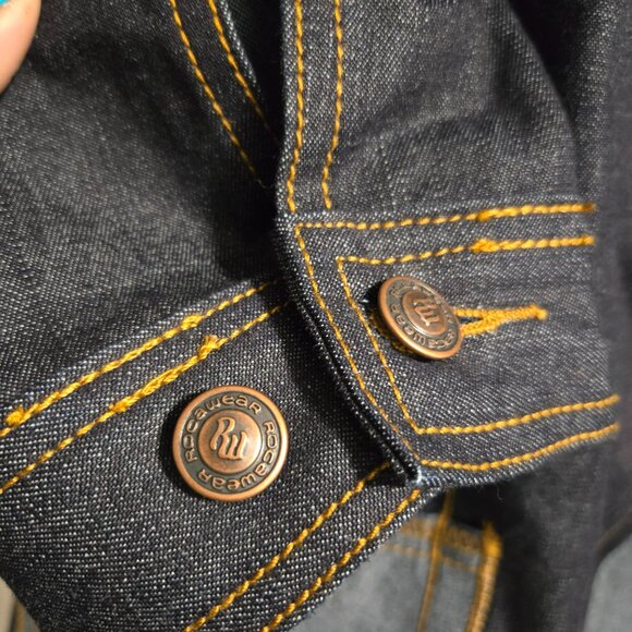 Rocawear oversized denim jacket - Vingtage Y2K - Picture 5 of 8